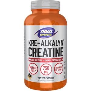 image:imageNOW Foods Sports Nutrition KreAlkalyn Creatine 750 mg Mass BuildingEnergy Production 240 Veg Capsules240 Count Pack of 1