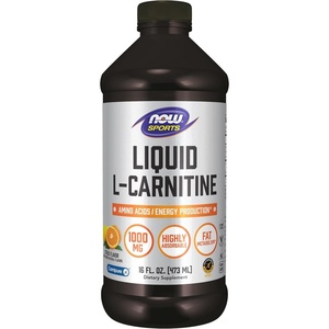 image:imageNOW Foods Sports Nutrition LCarnitine Liquid 1000 mg Highly Absorbable Citrus 16Ounce16 Fl Oz Pack of 1