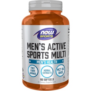 image:imageNOW Foods Sports Nutrition Mens Extreme Sports Multi with FreeForm Amino Acids ZMA Tribulus MCT Oil and Herbal Extracts 90 Softgels180 Count Pack of 1