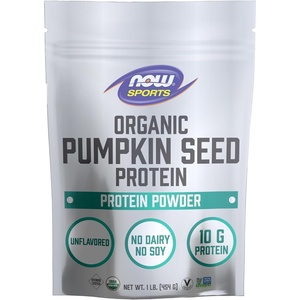 image:imageNOW Foods Sports Nutrition Organic Pumpkin Seed Protein Powder With 10g of Protein Certified NonGMO Unflavored 1PoundUnflavored