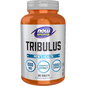 image:imageNOW Foods Sports Nutrition Tribulus Tribulus terrestris 1000 mg Double Strength Mens Health 180 Tablets180 Count Pack of 2