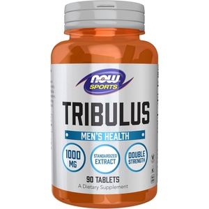 image:imageNOW Foods Sports Nutrition Tribulus Tribulus terrestris 1000 mg Double Strength Mens Health 180 Tablets90 Count Pack of 1