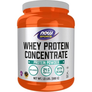image:imageNOW Foods Sports Nutrition Whey Protein Concentrate 24 g With BCAAs Unflavored Powder 15Pound15 Pound Pack of 1