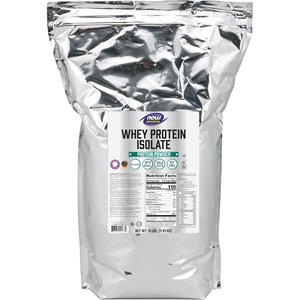 image:imageNOW Foods Sports Nutrition Whey Protein Isolate 25 g With BCAAs Unflavored Powder 12Pound10 Pound Pack of 1