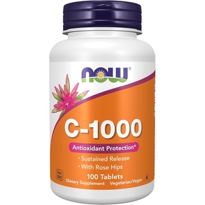 image:imageNOW Foods Supplements Vitamin C1000 with Rose Hips Sustained Release Antioxidant Protection 250 Tablets100 Count Pack of 1