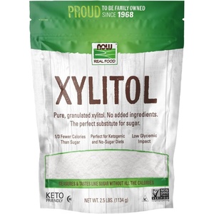 image:imageNOW Foods Xylitol Pure with No Added Ingredients KetoFriendly Low Glycemic Impact Low Calorie 1Pound Packaging May Vary40 Ounce Pack of 8
