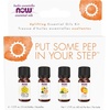 image:imageNOW Essential Oils Seasonal Changes Balancing Aromatherapy Kit 4x10ml Including Tea Tree Eucalyptus Radiata Clear the Air and Natures Shield Oil Blend With Child Resistant Caps133 Fl Oz Pack of 1