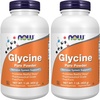 image:imageNOW Foods Supplements Glycine Pure Powder Promotes Restful Sleep Neurotransmitter Support 1Pound1 Pound Pack of 2