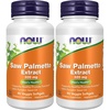 image:imageNOW Supplements Saw Palmetto Extract 320 mg with Pumpkin Seed Oil Mens Health 90 Veg Softgels90 Count Pack of 2