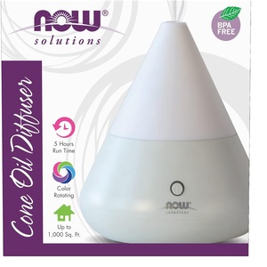 image:imageNOW Foods Essential Oils Ultrasonic Aromatherapy Oil Diffuser Extremely Quiet Heat Free and Easy to Clean Color Changing LED Diffuser