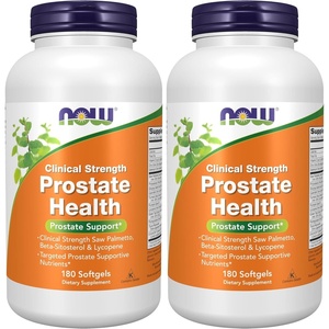image:imageNOW Foods Supplements Prostate Health Clinical Strength Saw Palmetto BetaSitosterol amp Lycopene 180 Softgels180 Count Pack of 2