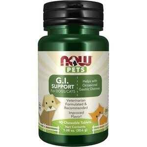 image:imageNOW Pet Health GI Support Supplement Formulated for Cats amp Dogs NASC Certified 90 Chewable Tablets90