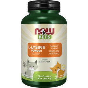 image:imageNOW Pet Health LLysine Supplement Powder Formulated for Cats NASC Certified 8Ounce8 OZ