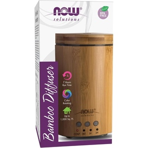 image:imageNOW Solutions Real Bamboo Ultrasonic Aromatherapy Oil Diffuser1 Count Pack of 6