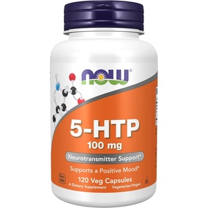 image:imageNOW Supplements 5HTP 5hydroxytryptophan 100 mg Neurotransmitter Support 120 Veg Capsules120 Count Pack of 1