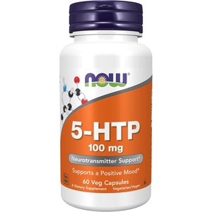 image:imageNOW Supplements 5HTP 5hydroxytryptophan 100 mg Neurotransmitter Support 120 Veg Capsules60 Count Pack of 1