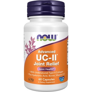 image:imageNOW Supplements UCII Advanced Joint Relief with Undenatured Type II Collagen plus Hyaluronic Acid Boron Vitamin D3 60 Veg Capsules