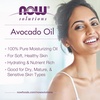 image:imageNOW Foods Solutions Avocado Oil 100 Pure Moisturizing Oil Nutrient Rich and Hydrating 4Ounce16 Fl Oz Pack of 1