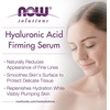 image:imageNOW Foods Solutions Hyaluronic Acid Firming Serum Naturally Reduces Appearance of Fine Lines 1OunceLight Brown