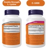 image:imageNOW Foods Supplements LLysine LLysine Hydrochloride 1000 mg Double Strength Amino Acid 250 Tablets200 Count Pack of 2