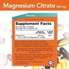 image:imageNOW Supplements Magnesium Citrate Enzyme Function Nervous System Support 120 Veg Capsules100 Count Pack of 1