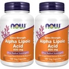 image:imageNOW Foods Supplements Alpha Lipoic Acid 600 mg with Grape Seed Extract amp Bioperine Extra Strength 120 Veg Capsules120 Count Pack of 2