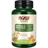 image:imageNow Pet Health Omega 3 Mini Gels Supplement Formulated for Cats amp Dogs NASC Certified 150 Softgels150 Count