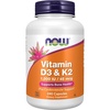 image:imageNow Supplements Vitamin D3 amp K2 1000 IU45 mcg Plus Cardiovascular Support Supports Bone Health 240 Veg Capsules240 Count Pack of 1