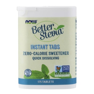 image:imageNOW Foods Better Stevia Instant Tabs ZeroCalorie Sweetener Certified NonGMO GlutenFree 175 Tablets175 Count Pack of 1