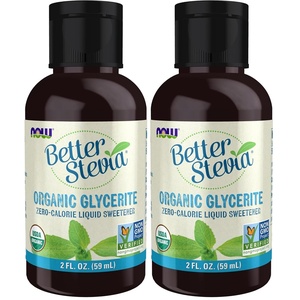 image:imageNOW Foods Better Stevia Liquid Glycerite ZeroCalorie Liquid Sweetener Low Glycemic Impact Certified NonGMO 2Ounce2 Fl Oz Pack of 2