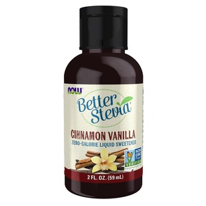 image:imageNOW Foods Better Stevia Liquid ZeroCalorie Sweetener Cinnamon Vanilla Flavor Certified NonGMO 2 Fl OzCinnamon Vanilla