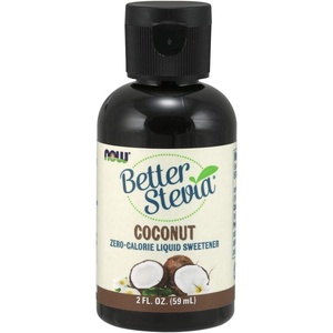 image:imageNOW Foods BetterStevia Coconut ZeroCalorie Liquid Sweetener Keto Friendly Suitable for Diabetics No Erythritol 2OunceCoconut