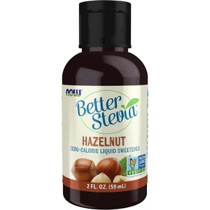 image:imageNOW Foods BetterStevia Hazelnut ZeroCalorie Liquid Sweetener Keto Friendly Suitable for Diabetics No Erythritol 2OunceHazelnut