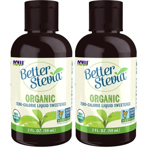 image:imageNOW Foods BetterStevia Organic ZeroCalorie Liquid Sweetener Keto Friendly Suitable for Diabetics No Erythritol 2Ounce2 Fl Oz Pack of 2