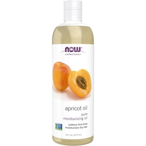 image:imageNOW Foods Solutions Apricot Kernel Oil Hair Moisturizer Rejuvenating Skin Oil Softens Fine Lines 16Ounce16 Fl Oz Pack of 1