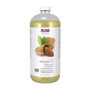 image:imageNOW Foods Solutions Sweet Almond Oil 100 Pure Moisturizing Oil Promotes HealthyLooking Skin Unscented  4Ounce32 Fl Oz Pack of 1