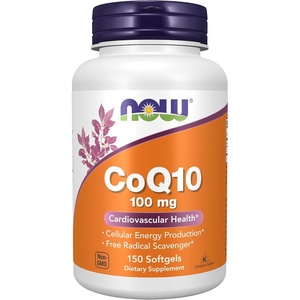 image:imageNOW Foods Supplements CoQ10 400 mg Pharmaceutical Grade AllTrans Form produced by Fermentation 60 Softgels150 Count Pack of 1