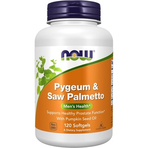 image:imageNOW Foods Supplements Pygeum amp Saw Palmetto with Pumpkin Seed Oil Mens Health 120 CountPack of 1120 Count Pack of 1