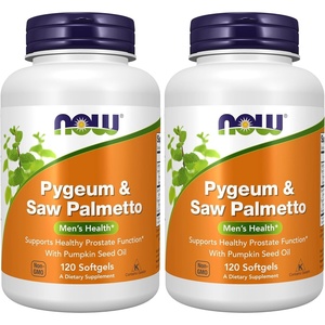image:imageNOW Foods Supplements Pygeum amp Saw Palmetto with Pumpkin Seed Oil Mens Health 120 CountPack of 1120 Count Pack of 2