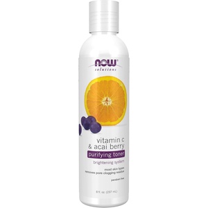 image:imageNOW Solutions Vitamin C and Acai Berry Purifying Toner Brightening System Removes PoreClogging Residue 8 Fl Oz Pack of 1Berry