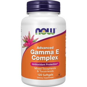 image:imageNOW Supplements Advanced Gamma E Complex Mixed Tocopherols amp Tocotrienols Antioxidant Protection 120 Softgels120 Count Pack of 1