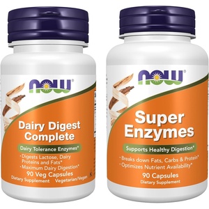 image:imageNow Foods Super Enzymes 180 Capsules180 Count Pack of 2