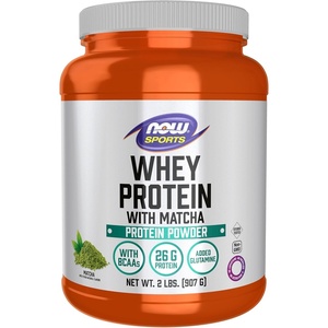 image:imageNow Sports Barley Rice Protein 10 g Unflavored Powder 15 lbsMatcha