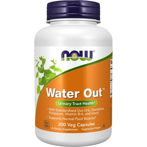 image:imageNow Supplements Water Out Standardized Uva Ursi Dandelion 200 Veg Caps200 Count Pack of 1